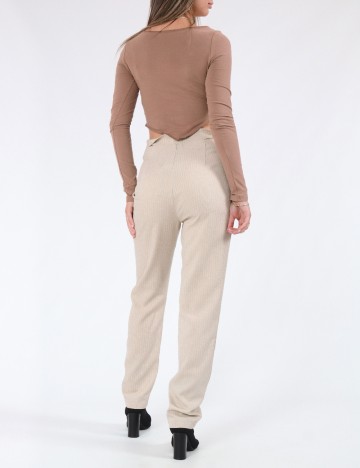 Pantaloni 4TH&Reckless, bej