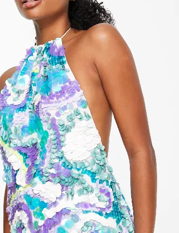 Rochie scurta ASOS, mix culori