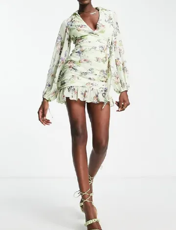 Rochie scurta ASOS, verde