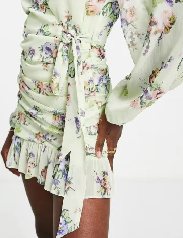 Rochie scurta ASOS, verde