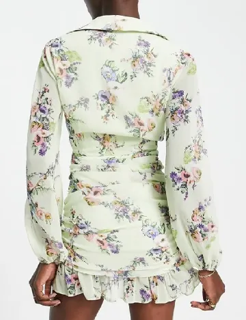 Rochie scurta ASOS, verde
