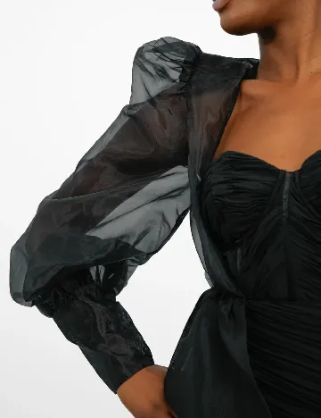 Rochie scurta ASOS, negru Negru