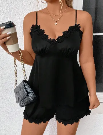 Compleu SHEIN CURVE, negru