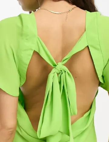 Rochie scurta ASOS, verde Verde