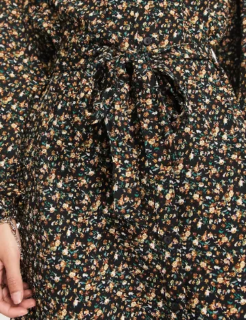 Rochie scurta Jacqueline de Yong, floral print Floral print