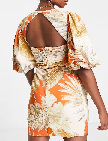 Rochie scurta ASOS, mix culori