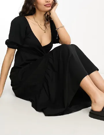 Rochie lunga ASOS, negru