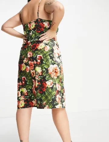Rochie medie Collusion Plus Size, mix culori Mix culori