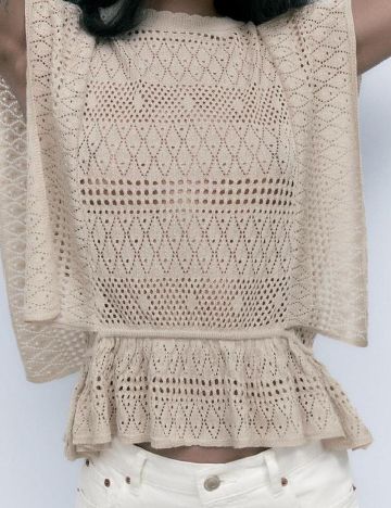 Bluza Zara, crem