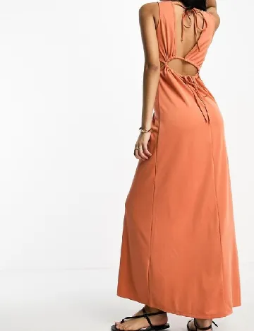 Rochie lunga ASOS, portocaliu Portocaliu