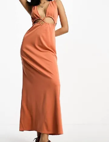 Rochie lunga ASOS, portocaliu Portocaliu