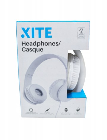Casti XITE, alb
