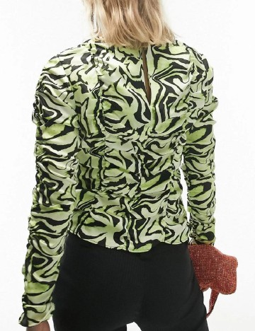 Bluza Top Shop, verde