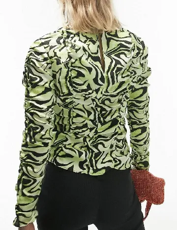 Bluza Top Shop, verde Verde