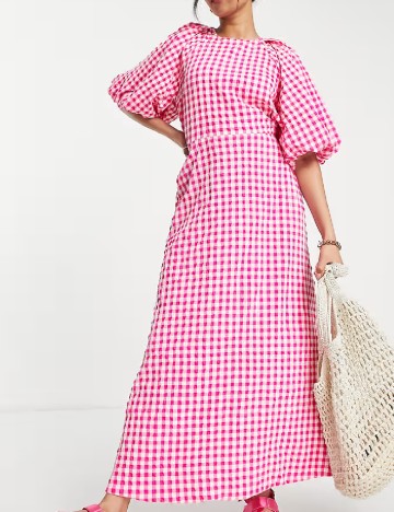 Rochie lunga ASOS, roz
