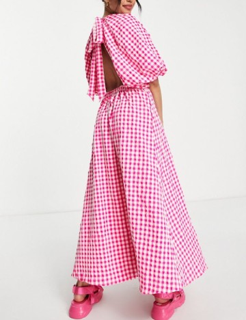 Rochie lunga ASOS, roz
