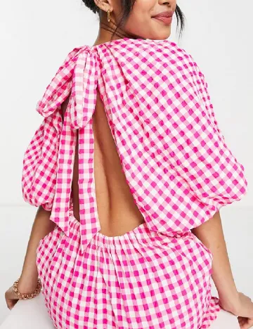 Rochie lunga ASOS, roz Roz