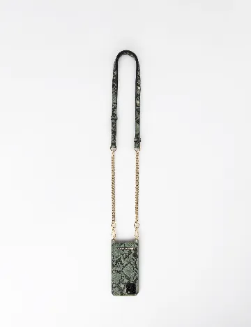 Husa iPhone IDEAL OF SWEDEN, imprimeu sarpe Animal print