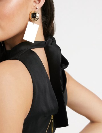 Rochie medie Closet London, negru