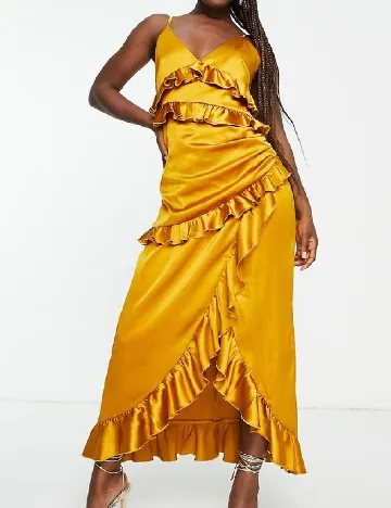 Rochie lunga IN THE STYLE, portocaliu Portocaliu