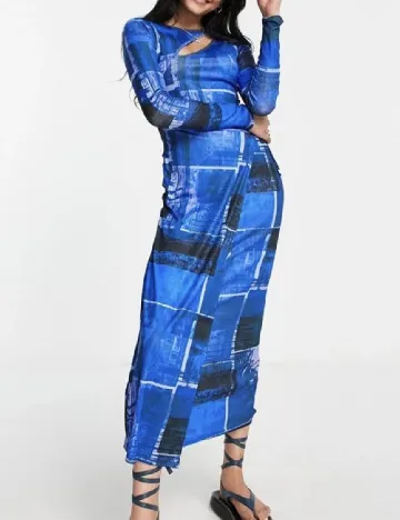 Rochie medie Top Shop, albastru Albastru