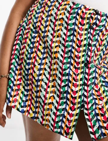 Fusta ASOS Curve, mix culori Mix culori