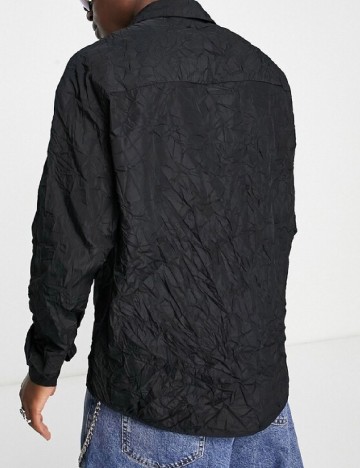 Camasa Oversize ASOS, negru