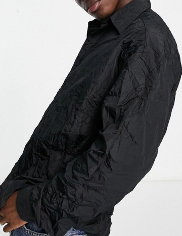 Camasa Oversize ASOS, negru