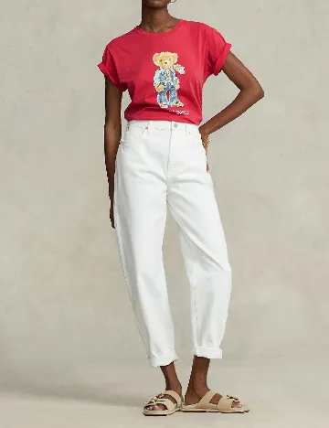 Tricou Polo Ralph Lauren, rosu Rosu