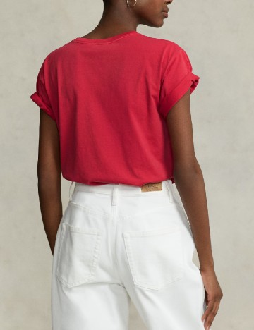 Tricou Polo Ralph Lauren, rosu