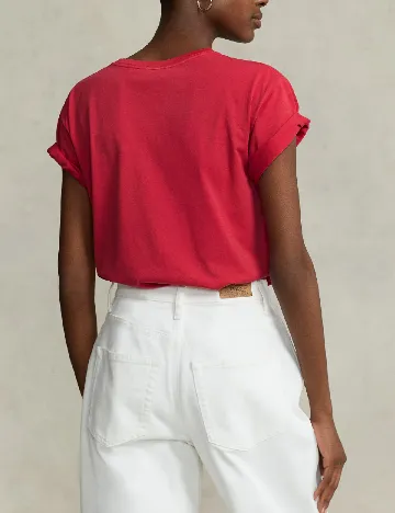 Tricou Polo Ralph Lauren, rosu Rosu