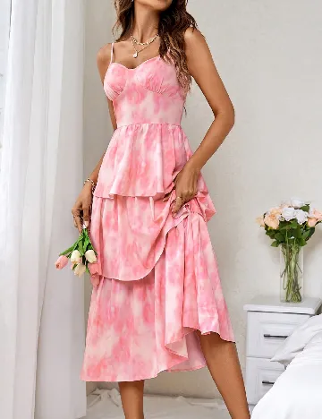 Rochie medie SHEIN, roz Roz
