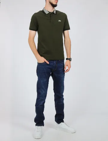 Tricou Lacoste, verde Verde