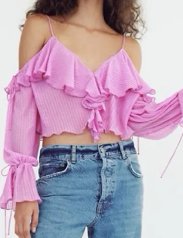 Top Zara, roz Roz