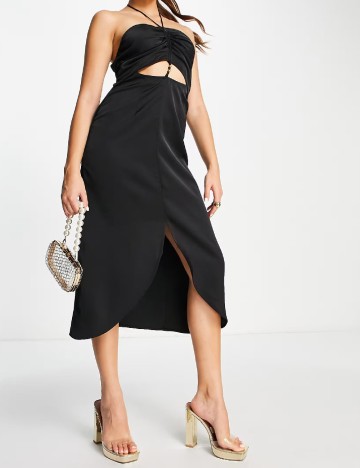 Rochie medie AmyLynn, negru