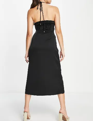 Rochie medie AmyLynn, negru Negru