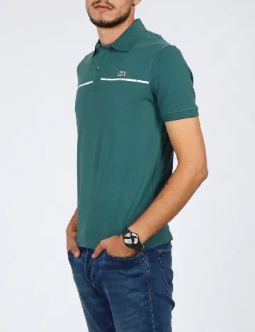 Tricou Lacoste, verde Verde