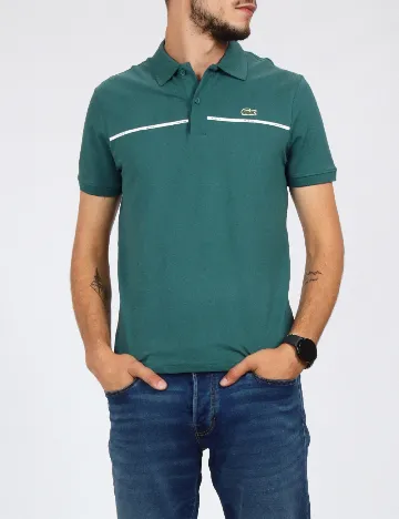 Tricou Lacoste, verde Verde