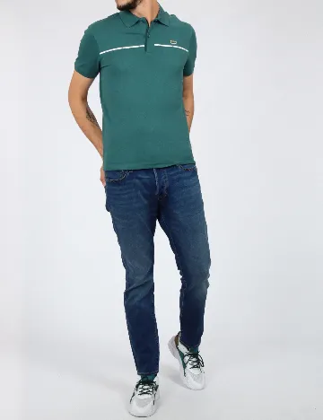 Tricou Lacoste, verde Verde
