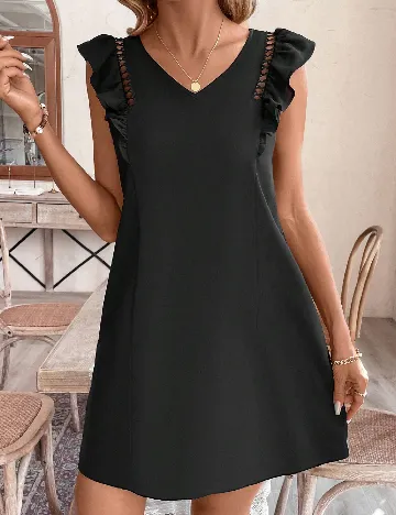 Rochie scurta SHEIN, negru Negru