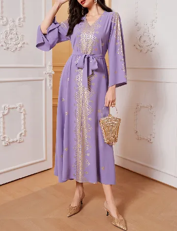 Rochie lunga SHEIN, mov Mov