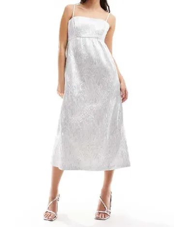 Rochie medie Nobody s child, gri Gri