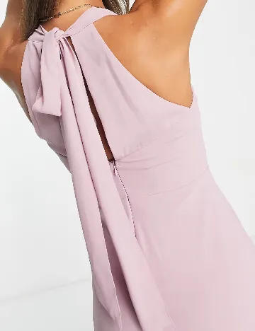 Rochie lunga TFNC London, roz Roz