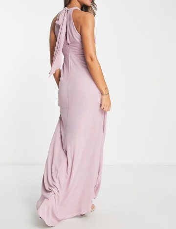 Rochie lunga TFNC London, roz