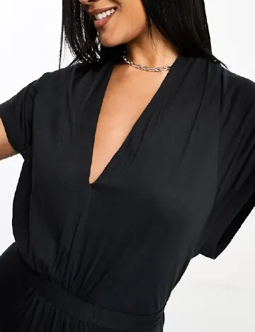 Rochie lunga French Connection, negru Negru