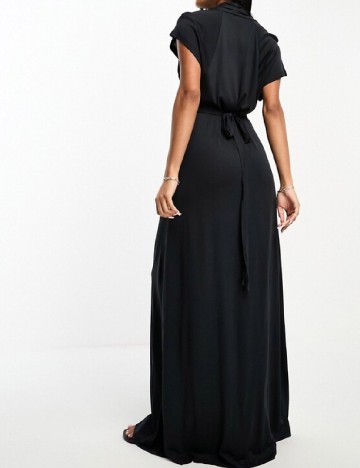Rochie lunga French Connection, negru