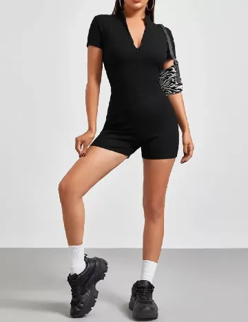 Salopeta SHEIN, negru Negru