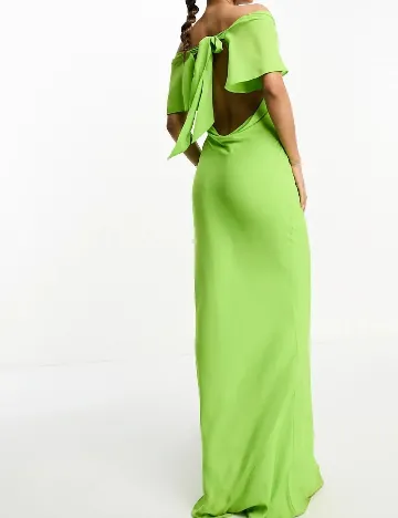 Rochie lunga ASOS, verde Verde