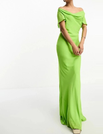 Rochie lunga ASOS, verde