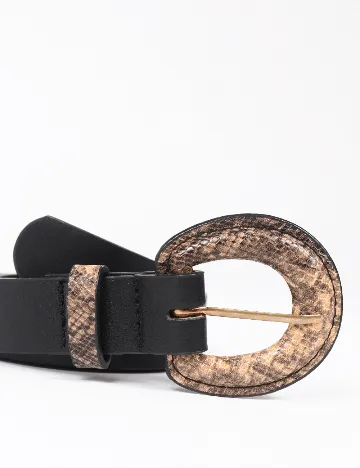 Curea ACTION, negru Negru